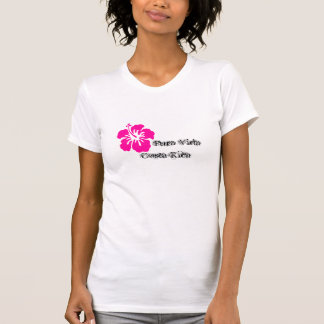 Vida Costa Rica hibiskusskjorta T Shirt