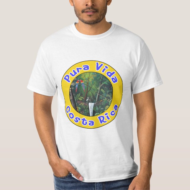 Vida Costa Rica T Shirt (Framsida)
