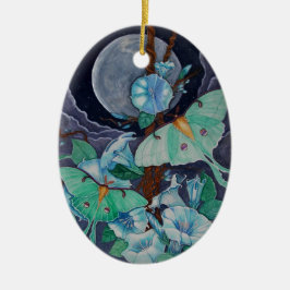 Vida de la Luna Julgransprydnad Keramik