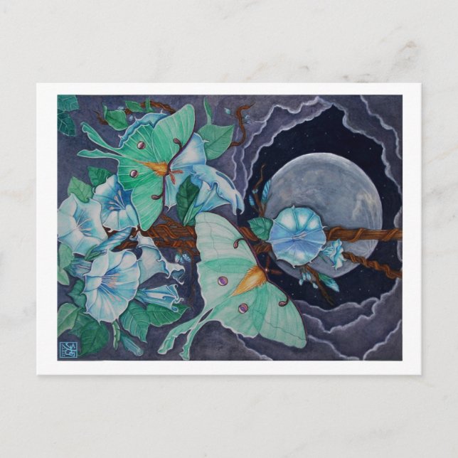 Vida de la Luna Vykort (Framsida)