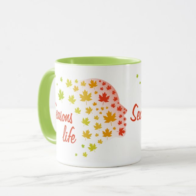 Vida de las estaciones mugg (Framsida vänster)