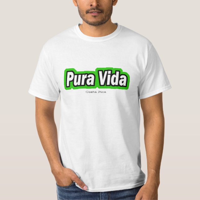 Vida skräddarsy Costa Rica - T-shirt (Framsida)