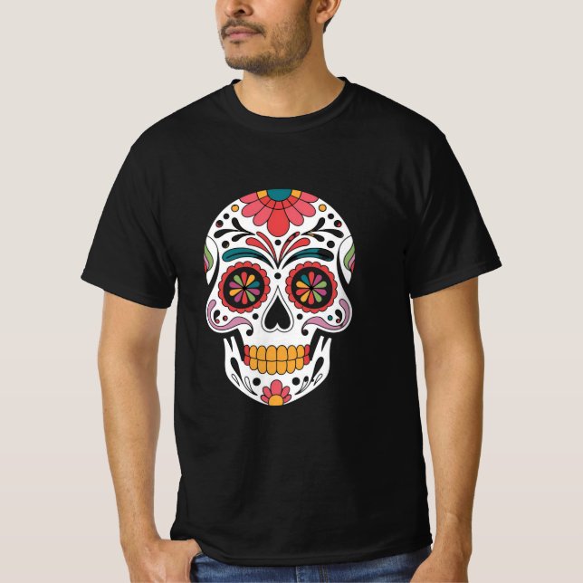 Vida y Muerte" - Sockerskillsamling T Shirt (Framsida)