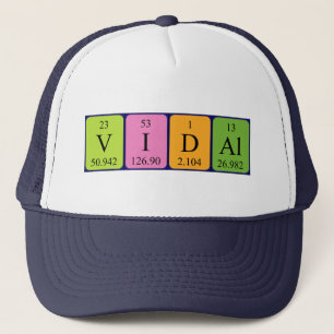 Vidal Perial bord namn hat Keps