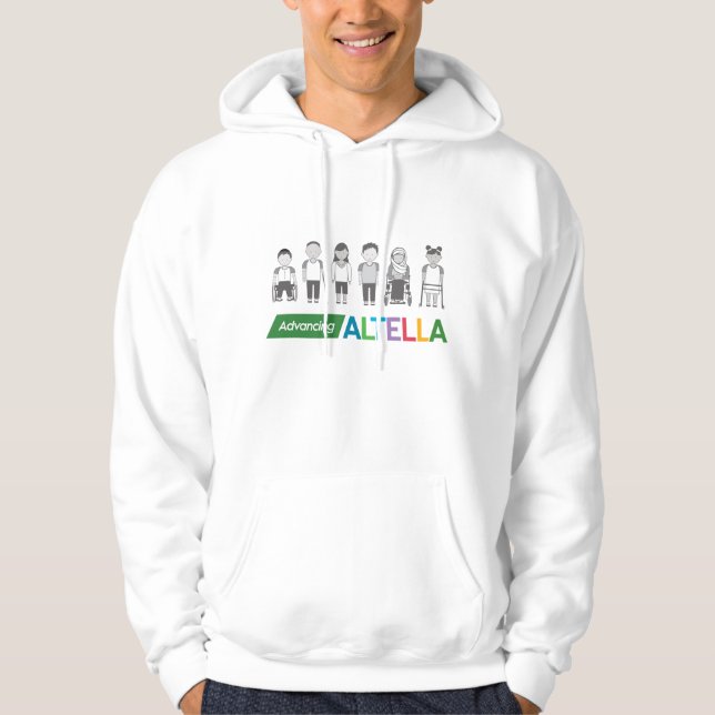 Vidarebefordra ALTELLA hoodie, alla gender Hoodie (Framsida)