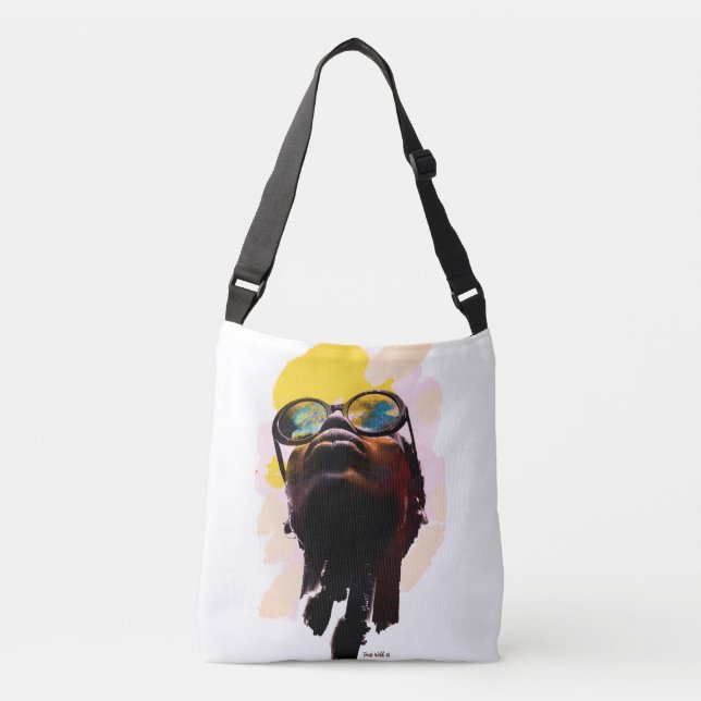 Vidarebefordra - korsblock axelväska (Framsida)