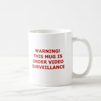 Video bevakningmugg kaffemugg