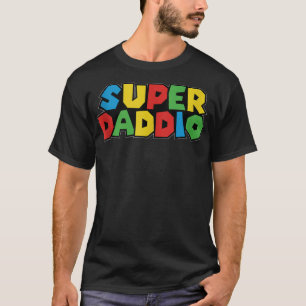 Video Gam för toppen Daddio Funny Gamer Pappa Fars T Shirt