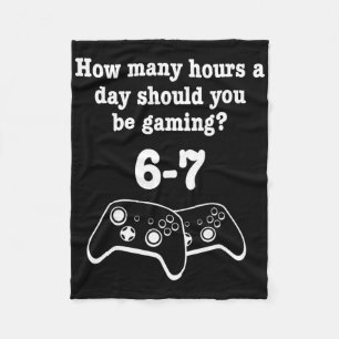 Video Game 67 Meme Spelare Roligt 67 Spelälskare H Fleecefilt