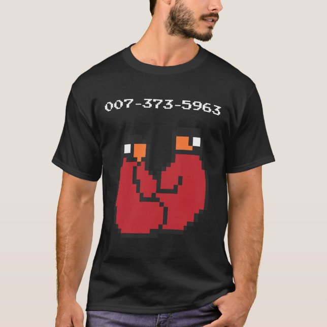 Video Game 90s 45s Codes Funny Gift T Shirt (Framsida)