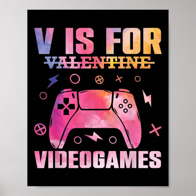 Video Game Älskare, citatspelerpun Graphic Text De Poster (Framsidan)