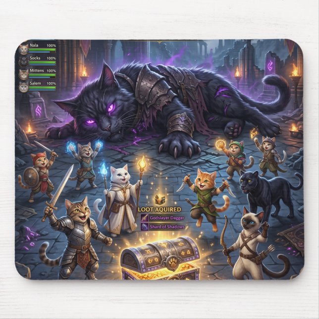 Video Game Boss Fight Katter Guild Downs Boss Musmatta (Framsidan)