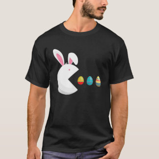 Video Game Bunny Eggs Påsk Gamer Kids Boys Manar G T Shirt