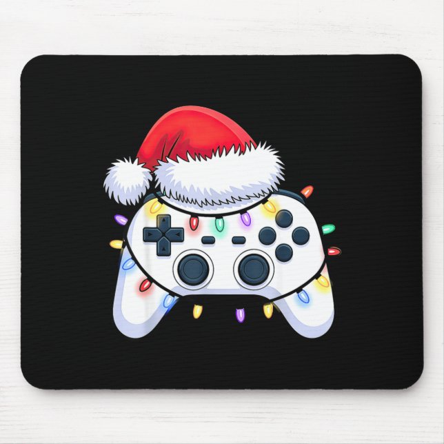 Video Game Controller Christmas Santa Hat Gamer Bo Musmatta (Framsidan)