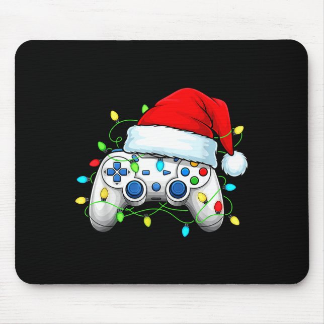 Video Game Controller Christmas Santa Hat Gamer Bo Musmatta (Framsidan)