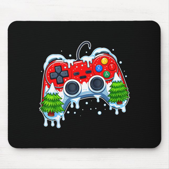 Video Game Controller Christmas Santa Hat Gamer Bo Musmatta (Framsidan)