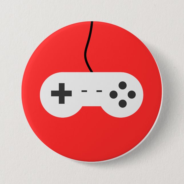 Video Game Controller Icon Knapp (Framsida)