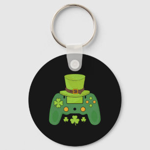 Video Game Controller Irish Gamer Boys Lycklig St Nyckelring