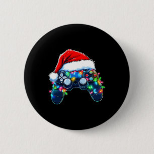 Video Game Controller jul Santa Hat Gamer Bo Knapp