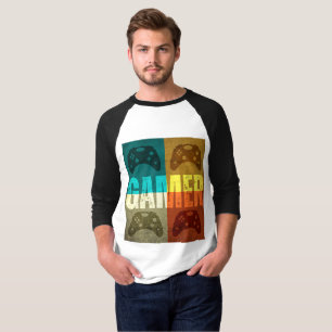 VIDEO GAME CONTROLLER T-Shirt FÖR GAMER VINTAGE
