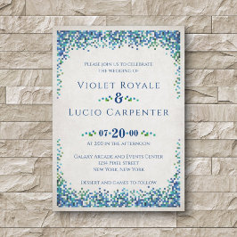 Video Game Geek Bröllop Inbjudningar