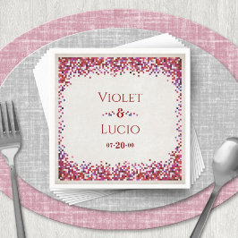 Video Game Geek Bröllop Pappersservett