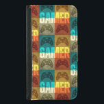 VIDEO-GAME-KONTROLLANT FÖR GAMER VINTAGE PLÅNBOKSFODRAL FÖR SAMSUNG GALAXY S5<br><div class="desc">VIDEO-GAME-KONTROLLANT FÖR GAMER VINTAGE</div>