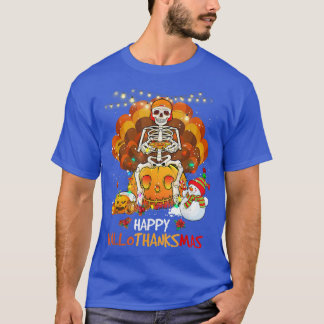 Video Game Lycklig Hallothanksmas Halloween Gaming T Shirt
