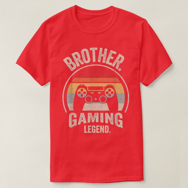 Video Game Saker Retro Gaming Teenage Boys Birthda T Shirt (Design framsida)