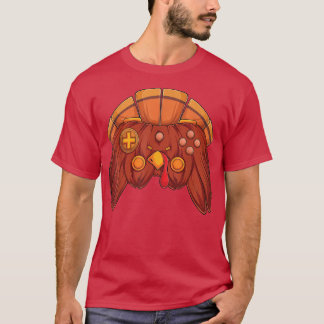 Video Game Thanksgiving Turkey Controller Gamer Bo T Shirt