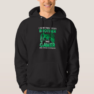 Video Gamer for Boys Tonåringars Gaming Brothers S Hoodie