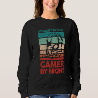 Video Gamer Gaming Student By Day Gamer By Night T Shirt