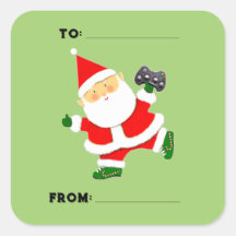 Video Gamer Holiday Gift Tags