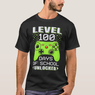 Video Gamer Student 100:e dag Lärare 100 dagar av T Shirt