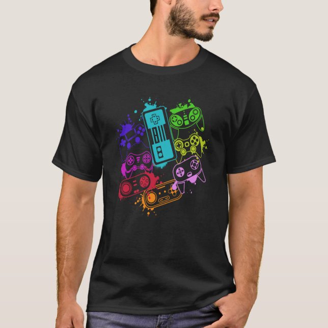 Video Gamer Video Gamer Manar Kvinnor 1 T Shirt (Framsida)