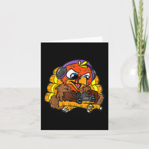 Video Games G.G för Thanksgiving Gamer Funny Coola Kort