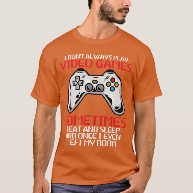 Video Games PlayStation Controller Button boy gift T Shirt (Framsida)