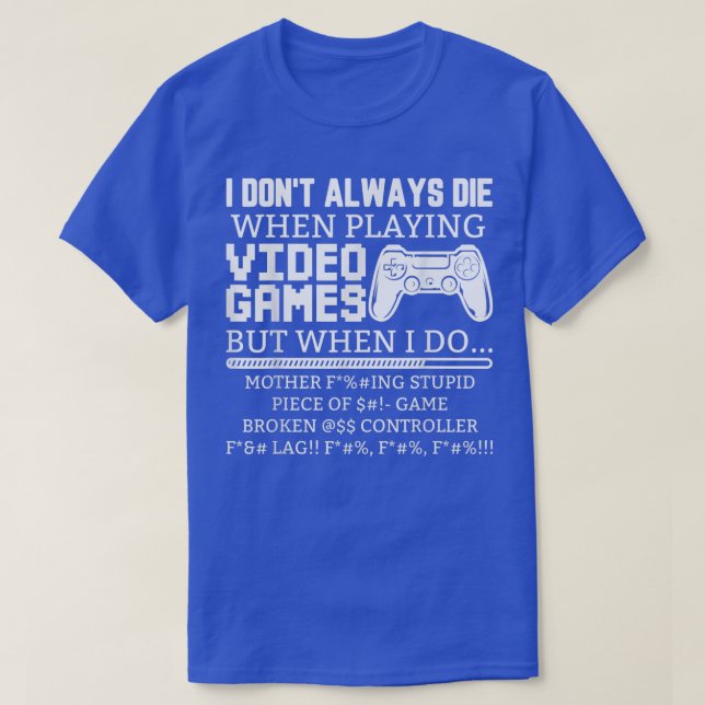 VIDEO GAMES  T SHIRT (Design framsida)