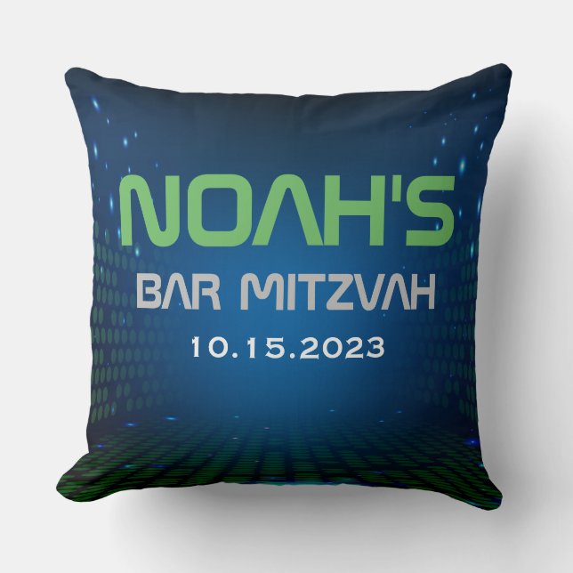 VIDEO GAMING Pub Mitzvah Digital Gaming Kudde (Framsida)
