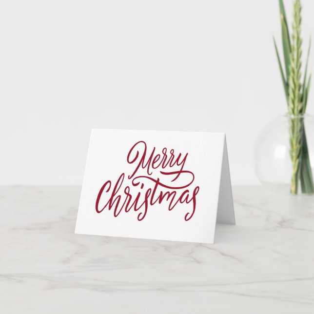 Video om familjen God jul-Hälsning - Helgkort (Framsida)
