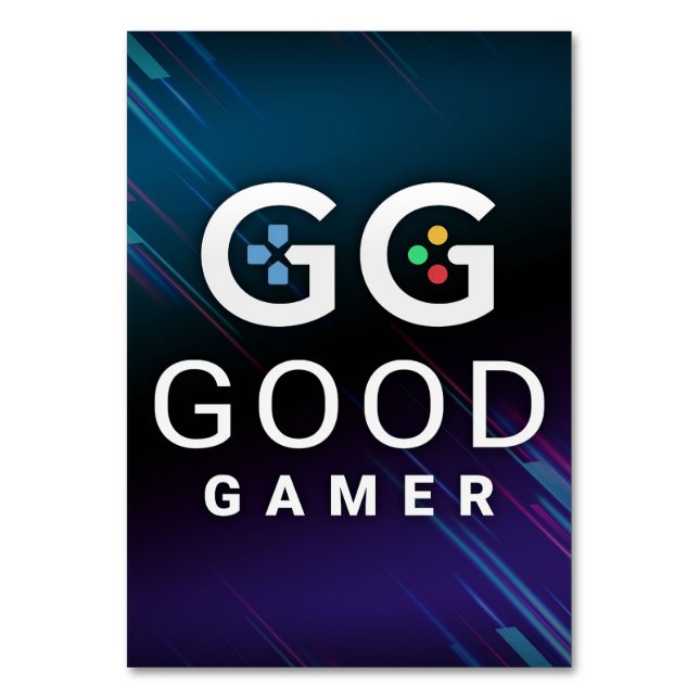 Video om GG Bra Gamer Bordsnummer (Framsidan)