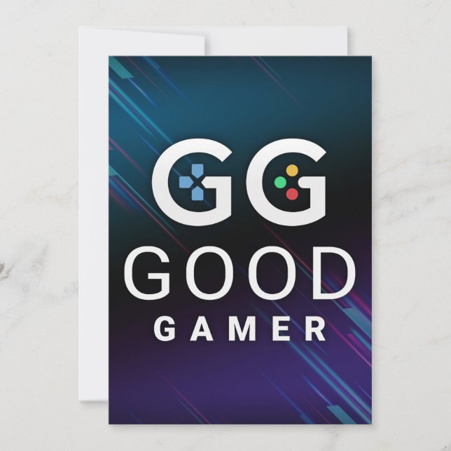 Video om GG Bra Gamer Spara Datumet (Framsida)