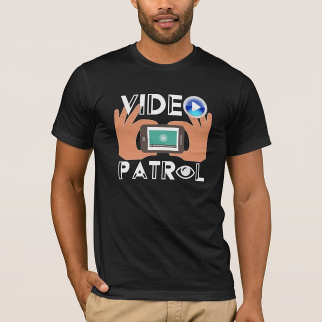 Video Patrol T-Shirt (Framsida)