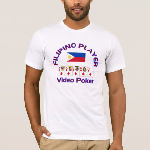 Video poker: Filippinsk spelare Tee Shirt