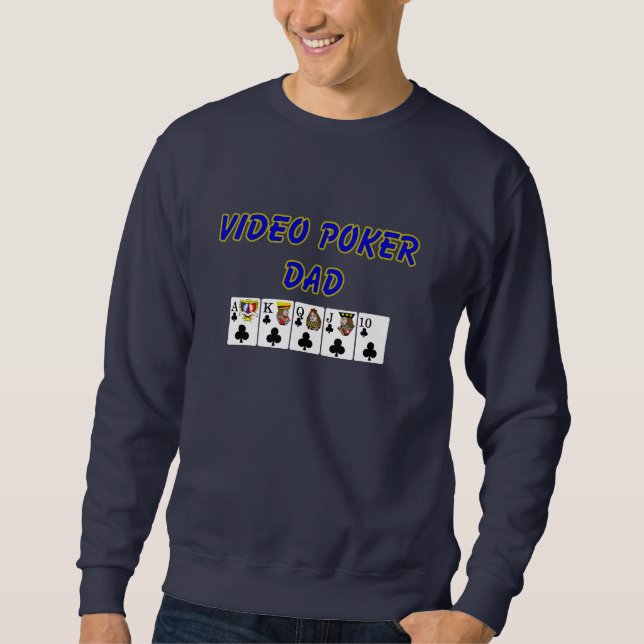 Video poker sweatshirt (Framsida)