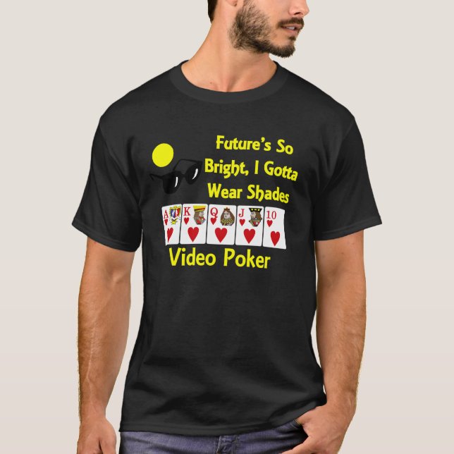 Video poker t shirt (Framsida)