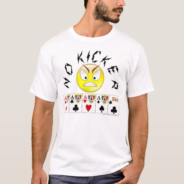 video pokerskjorta tee (Framsida)