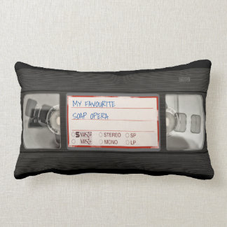 Video retro anpassade för VHS Lumbarkudde