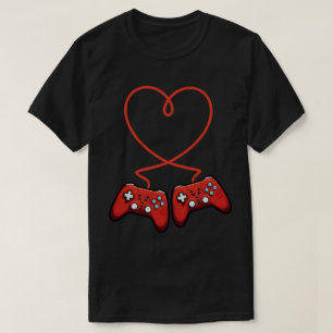 Video Spelare Alla Hjärtans Dag Med Styrenheter Hj T Shirt