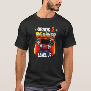 Video Spelare Tillbaka Till Skolan Betyg 2 Upplås T Shirt